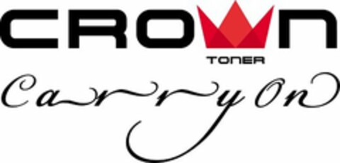 CROWN TONER CARRY ON Logo (USPTO, 06.05.2016)