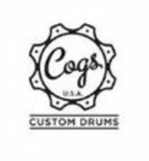 COGS U.S.A. CUSTOM DRUMS Logo (USPTO, 08.08.2016)