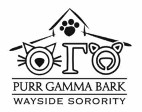 PURR GAMMA BARK WAYSIDE SORORITY Logo (USPTO, 09/08/2016)