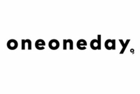 ONEONEDAY Logo (USPTO, 05/14/2017)