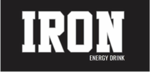 IRON ENERGY DRINK Logo (USPTO, 06.12.2017)