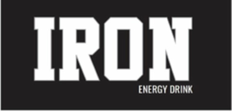 IRON ENERGY DRINK Logo (USPTO, 12/06/2017)