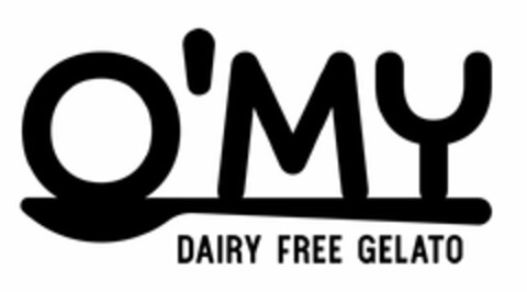 O'MY DAIRY FREE GELATO Logo (USPTO, 05.02.2018)