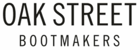 OAK STREET BOOTMAKERS Logo (USPTO, 19.03.2018)