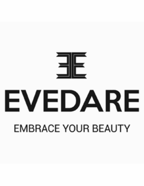 EE EVEDARE EMBRACE YOUR BEAUTY Logo (USPTO, 17.10.2018)