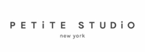 PETITE STUDIO NEW YORK Logo (USPTO, 21.12.2018)