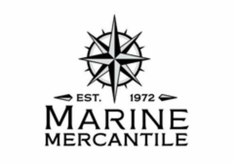 EST. 1972 MARINE MERCANTILE Logo (USPTO, 05.03.2019)