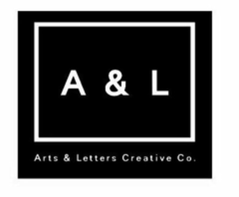 A & L ARTS & LETTERS CREATIVE CO. Logo (USPTO, 06/27/2019)