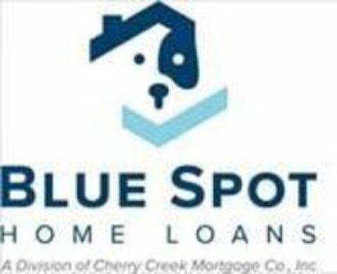 BLUE SPOT HOME LOANS A DIVISION OF CHERRY CREEK MORTGAGE CO., INC. Logo (USPTO, 07/17/2019)