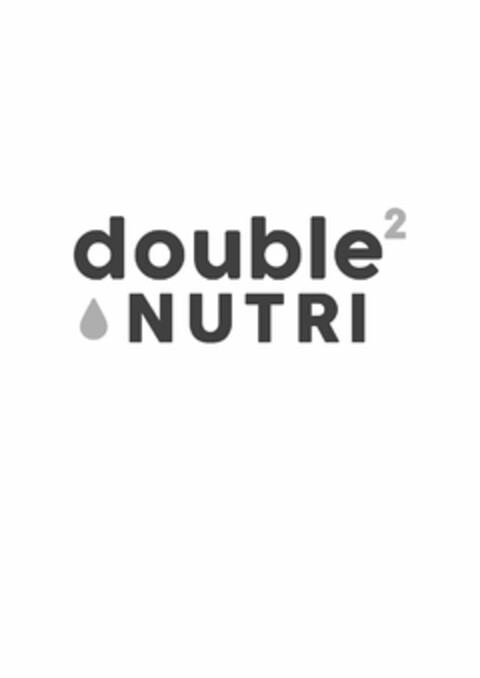DOUBLE 2 NUTRI Logo (USPTO, 24.07.2019)