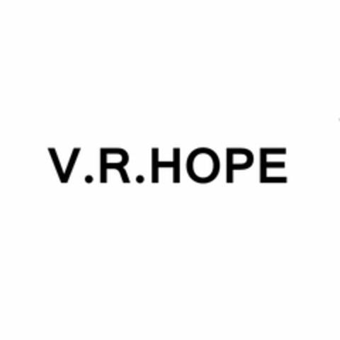 V.R.HOPE Logo (USPTO, 01.08.2019)