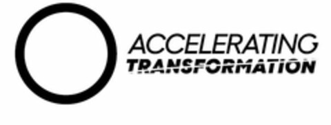 ACCELERATING TRANSFORMATION Logo (USPTO, 05.08.2019)