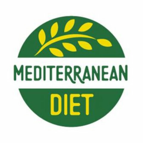 MEDITERRANEAN DIET Logo (USPTO, 05/26/2020)