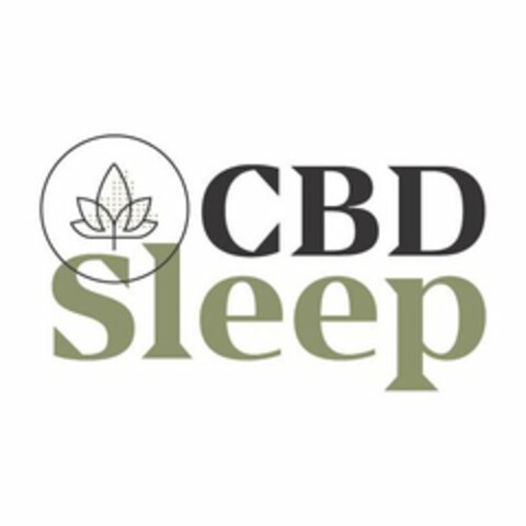 CBD SLEEP Logo (USPTO, 06/10/2020)