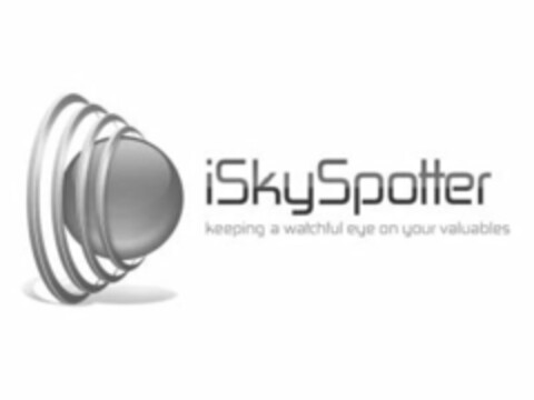 ISKYSPOTTER KEEPING A WATCHFUL EYE ON YOUR VALUABLES Logo (USPTO, 03/13/2009)