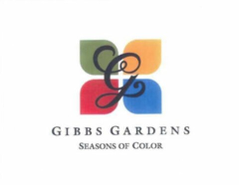 G GIBBS GARDENS SEASONS OF COLOR Logo (USPTO, 13.08.2009)