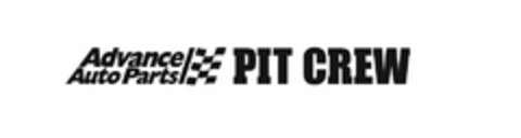 ADVANCE AUTO PARTS PIT CREW Logo (USPTO, 02.07.2010)