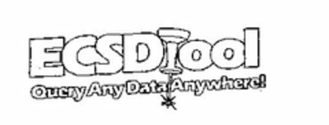 ECSDTOOL QUERY ANY DATA ANYWHERE! Logo (USPTO, 10/28/2010)