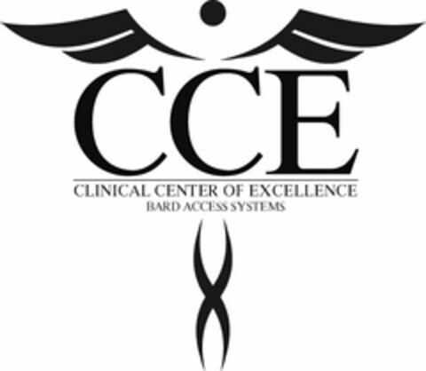 CCE CLINICAL CENTER OF EXCELLENCE BARD ACCESS SYSTEMS Logo (USPTO, 11/03/2010)