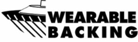 WEARABLE BACKING Logo (USPTO, 12/17/2010)