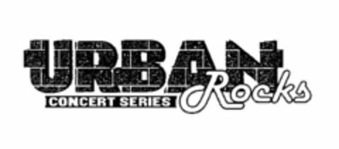 URBAN ROCKS CONCERT SERIES Logo (USPTO, 04/13/2011)