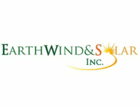 EARTHWIND & SOLAR INC. Logo (USPTO, 26.05.2011)