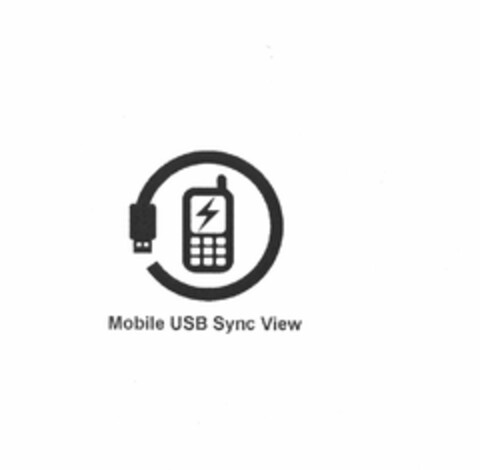 MOBILE USB SYNC VIEW Logo (USPTO, 03.06.2011)