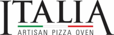 ITALIA ARTISAN PIZZA OVEN Logo (USPTO, 15.08.2012)