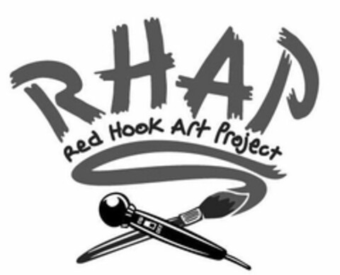 R H A P RED HOOK ART PROJECT ON OFF Logo (USPTO, 28.08.2013)