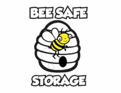 BEE SAFE STORAGE Logo (USPTO, 09.09.2013)