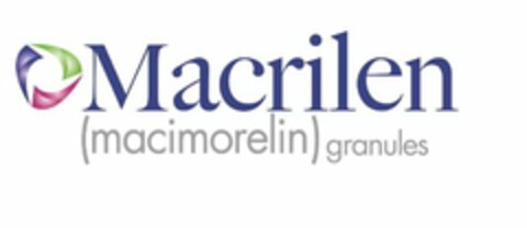 MACRILEN (MACIMORELIN) GRANULES Logo (USPTO, 07.03.2014)