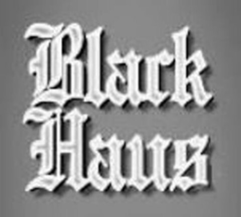 BLACK HAUS Logo (USPTO, 21.03.2014)