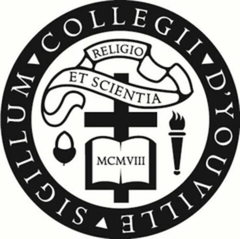 SIGILLUM COLLEGII D'YOUVILLE RELIGIO ET SCIENTIA MCMVIII Logo (USPTO, 16.05.2014)