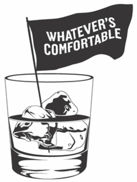 WHATEVER'S COMFORTABLE Logo (USPTO, 12.06.2014)