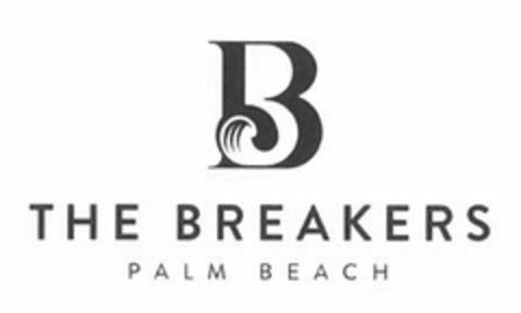 B THE BREAKERS PALM BEACH Logo (USPTO, 04.09.2014)