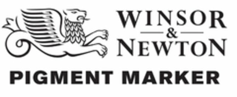 WINSOR & NEWTON PIGMENT MARKER Logo (USPTO, 12/12/2014)