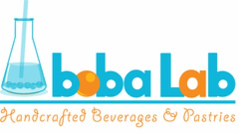 BOBA LAB HANDCRAFTED BEVERAGES AND PASTRIES Logo (USPTO, 14.01.2015)