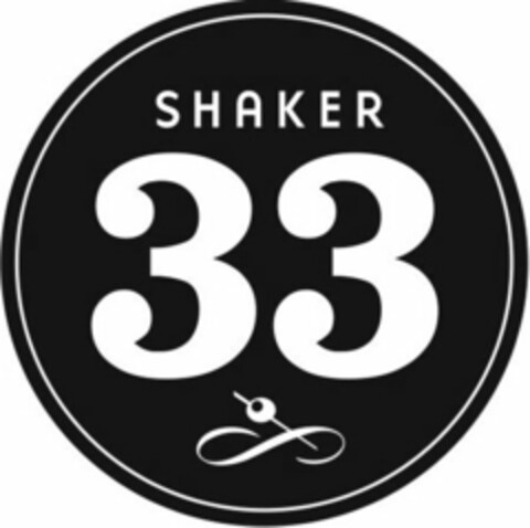 SHAKER 33 Logo (USPTO, 02/22/2015)