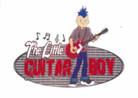 THE LITTLE GUITAR BOY Logo (USPTO, 02.07.2015)