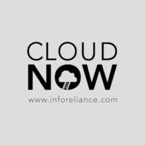 CLOUD NOW WWW.INFORELIANCE.COM Logo (USPTO, 09.10.2015)