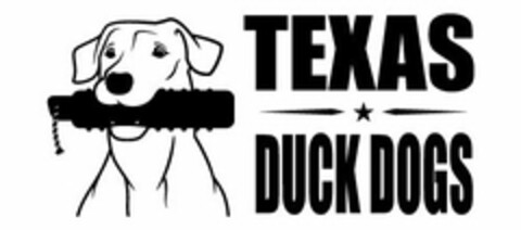 TEXAS DUCK DOGS Logo (USPTO, 22.12.2015)