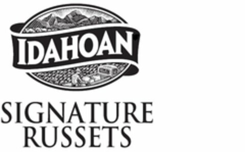 IDAHOAN SIGNATURE RUSSETS Logo (USPTO, 05.02.2016)