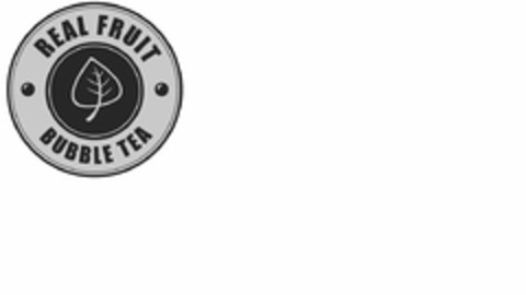 · REAL FRUIT · BUBBLE TEA Logo (USPTO, 28.10.2016)