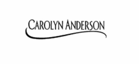 CAROLYN ANDERSON Logo (USPTO, 11/18/2016)