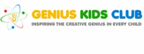 GENIUS KIDS CLUB INSPIRING THE CREATIVEGENIUS IN EVERY CHILD Logo (USPTO, 01/12/2017)