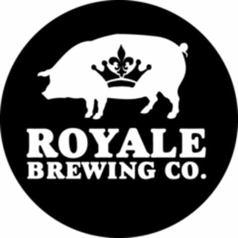 ROYALE BREWING CO. Logo (USPTO, 27.01.2017)