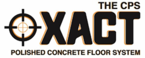 THE CPS XACT POLISHED CONCRETE FLOOR SYSTEM Logo (USPTO, 01/31/2017)