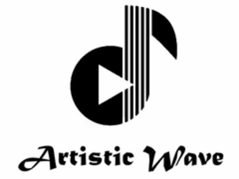 ARTISTIC WAVE Logo (USPTO, 24.04.2017)