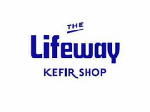 THE LIFEWAY KEFIR SHOP Logo (USPTO, 14.08.2017)