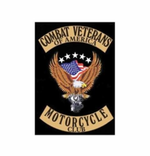 COMBAT VETERANS OF AMERICA MOTORCYCLE CLUB Logo (USPTO, 20.10.2017)